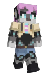 YourYumia Minecraft avatar full body