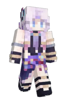 YshaBubbles Minecraft avatar full body