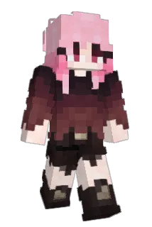 YueRouKo Minecraft avatar full body