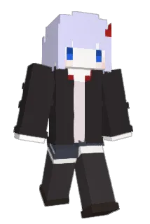 Yuk1n3ko Minecraft avatar full body