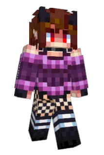 Yuk1nya Minecraft avatar full body