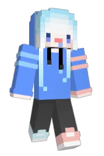 Yuki_arashi Minecraft avatar full body