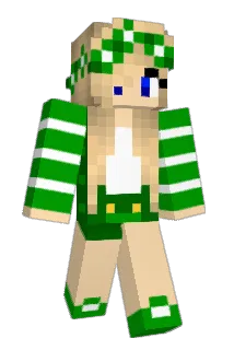 Yuminaria Minecraft avatar full body