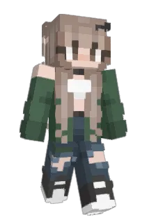 YunaYoru Minecraft avatar full body