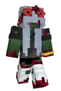 Yuna_Flower Minecraft avatar full body