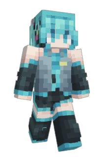 Yunaadesu Minecraft avatar full body