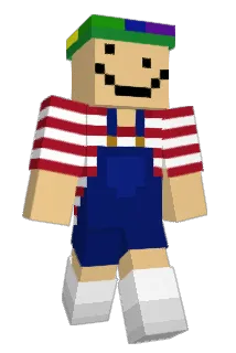 YungGoldy Minecraft avatar full body