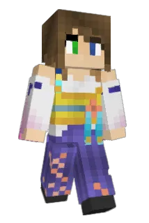 Yuniish Minecraft avatar full body