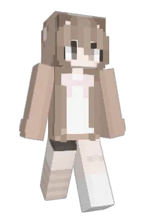 Yunogaki Minecraft avatar full body