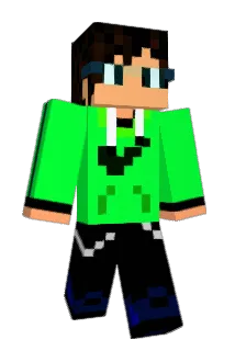 YurIkuto Minecraft avatar full body