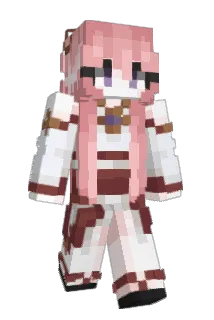 Yuri_Akagi Minecraft avatar full body