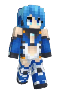 YurikoNya Minecraft avatar full body