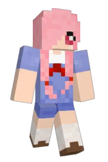 YuruAkarin Minecraft avatar full body