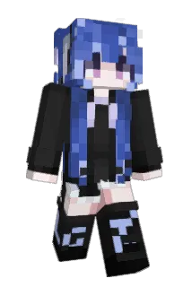 Yuu_Toukoo Minecraft avatar full body