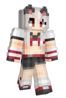 Yuudachil Minecraft avatar full body