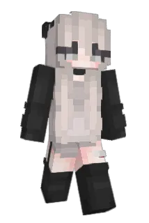 Yuugureno Minecraft avatar full body