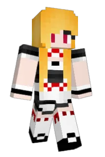 YuukiMikan Minecraft avatar full body