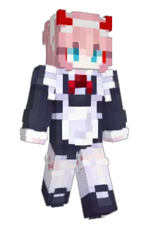 Yuuki_Yoshino Minecraft avatar full body