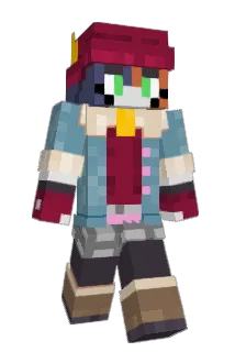 Yuukuulele Minecraft avatar full body