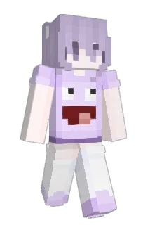 YuumiLazy Minecraft avatar full body