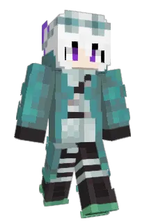 YuyukoZa Minecraft avatar full body