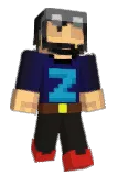Z0D14K Minecraft avatar full body