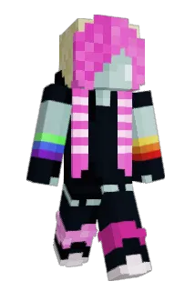 Z0MB134RC4D3 Minecraft avatar full body