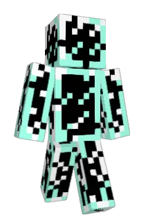 ZDLI1714 Minecraft avatar full body