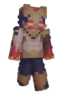 ZER00822 Minecraft avatar full body