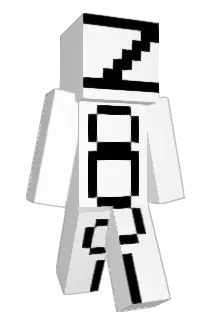 ZX801Y Minecraft avatar full body