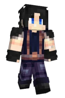 Zack3r Minecraft avatar full body