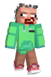 Zackydout Minecraft avatar full body