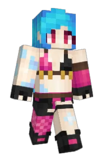Zaga_Jinx Minecraft avatar full body