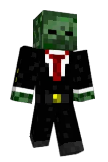 Zainfekowany Minecraft avatar full body