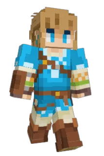 ZalgoLink Minecraft avatar full body
