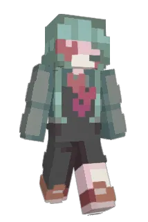 Zamrood Minecraft avatar full body