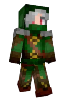 Zangbeast Minecraft avatar full body
