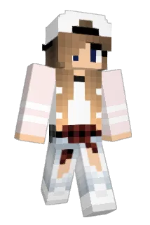 Zaphireblu Minecraft avatar full body