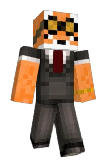 ZapperFox Minecraft avatar full body