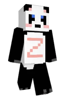 ZaraNana Minecraft avatar full body