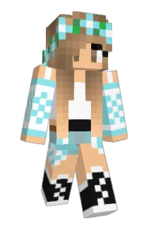 Zarahna Minecraft avatar full body