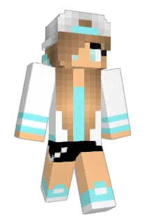Zattinha Minecraft avatar full body