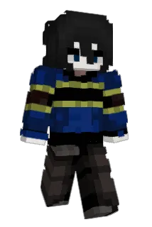 Zavi_Makoto Minecraft avatar full body