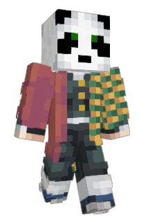 Zaykosmos Minecraft avatar full body