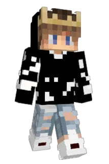 Zayxax Minecraft avatar full body