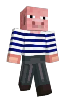 ZePorky Minecraft avatar full body