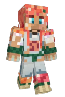 Zebbas Minecraft avatar full body
