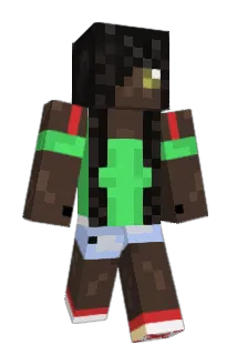 Zebish Minecraft avatar full body