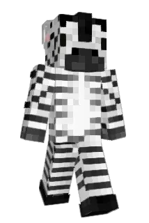 Zebra22 Minecraft avatar full body
