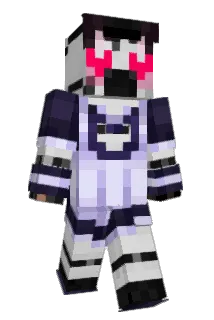 ZebraPantz Minecraft avatar full body
